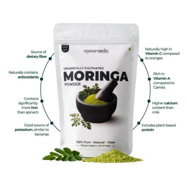 Moringa Powder – Ayoorvedic